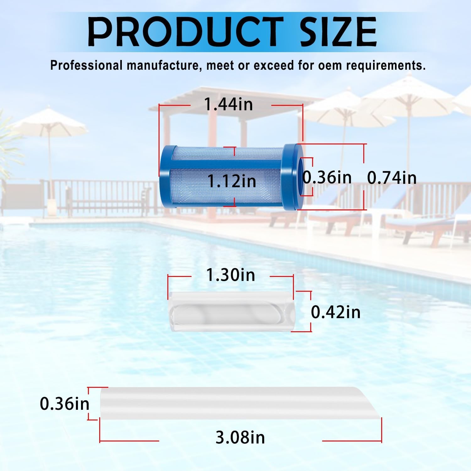 For Sta-Rite 24800-0121 Air Bleed Assembly, System 2 PLM Series Pool Sand Filter