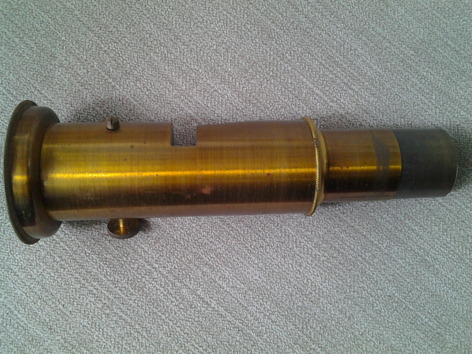 Antique miniature microscope no name 1900