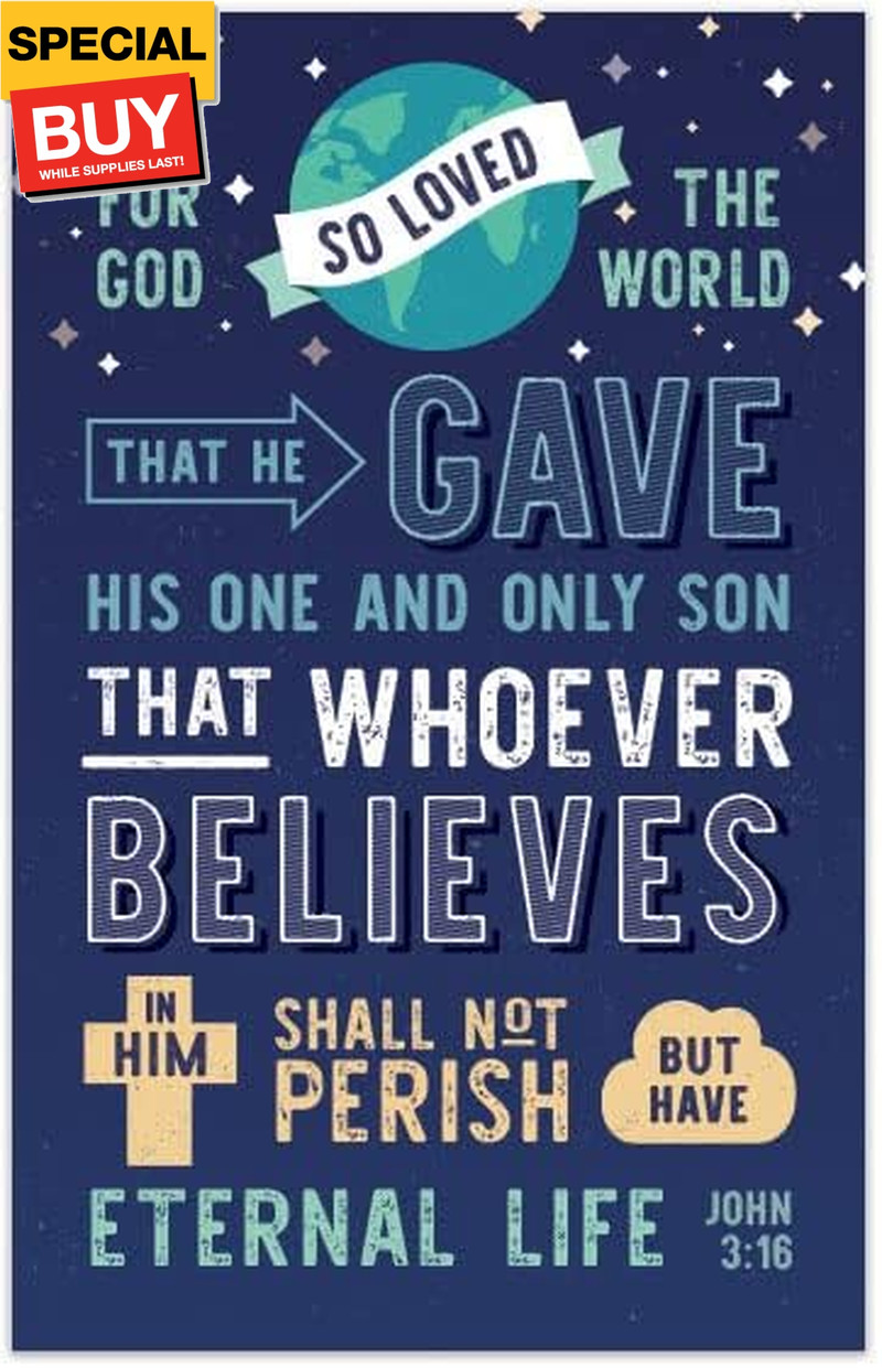God's Way Of Salvation (John 3:16) (Gospel Tract - Packet of 100 - NIV)