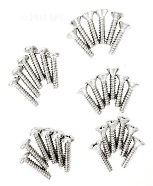 Wide Mouth Screw Set (22 Per)