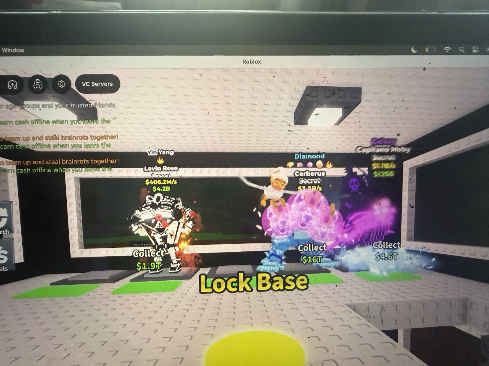 Steal a brainrot whole base