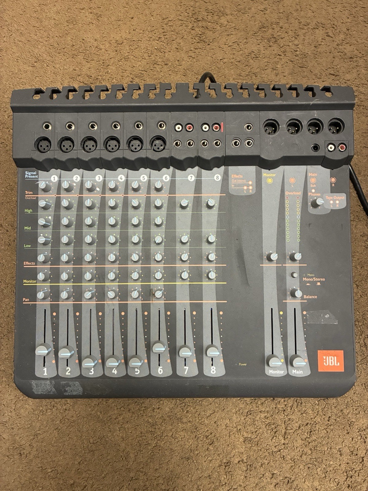 JBL EON MusicMix 10 - Stereo Mixer de 8 Canales