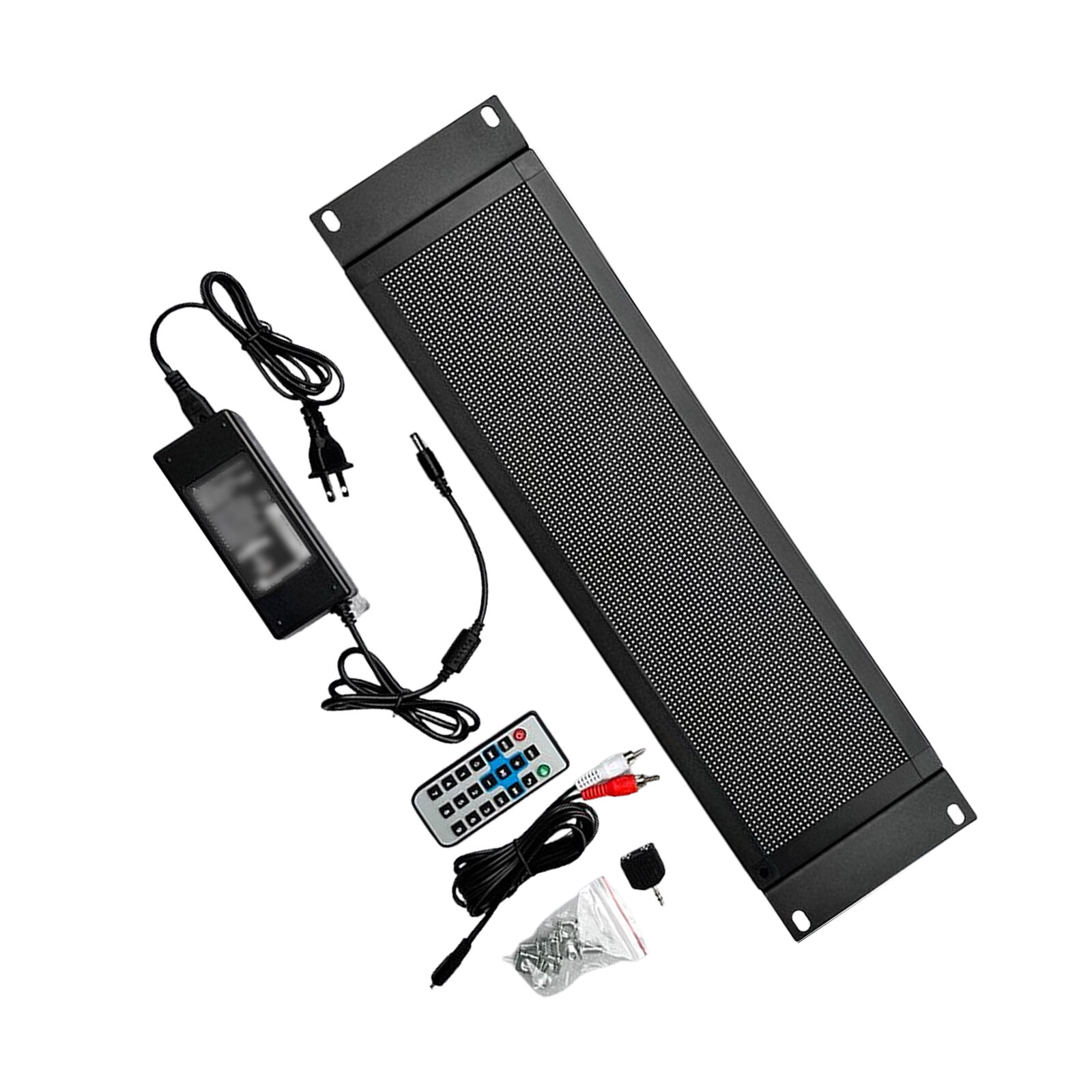 Full Color Music Spectrum Display Rhythm Light 3U with Mounting Bracket