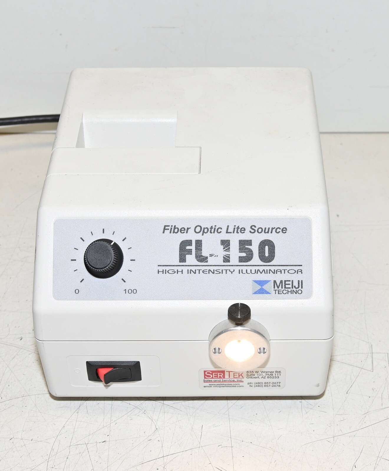 Meiji Techno MI-150LMJ Variable Microscope Illuminator 150watt