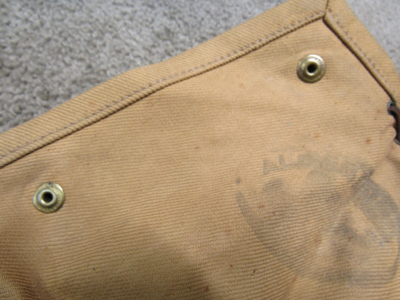 British WW2 Lee Enfield Action Cover Khaki Canvas
