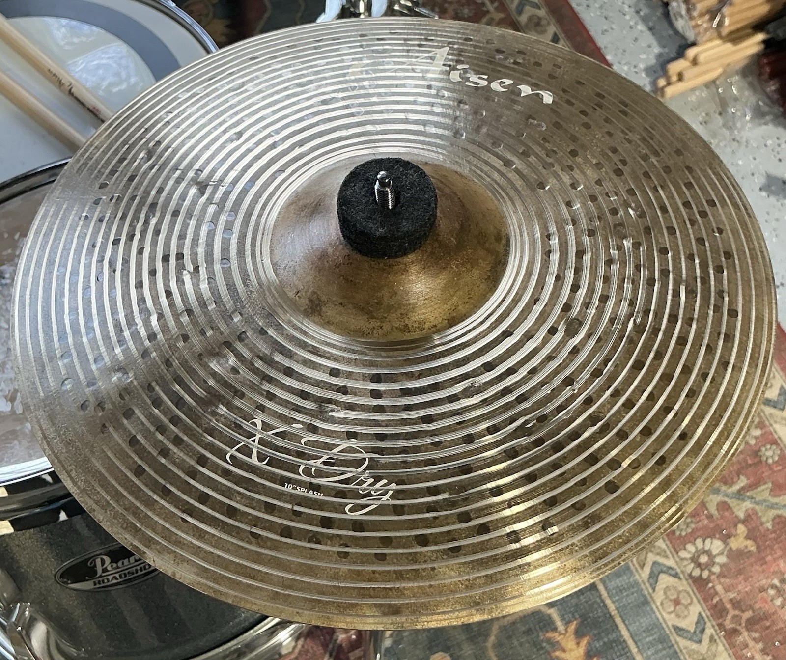Aisen 10” X-Dry Splash Cymbal