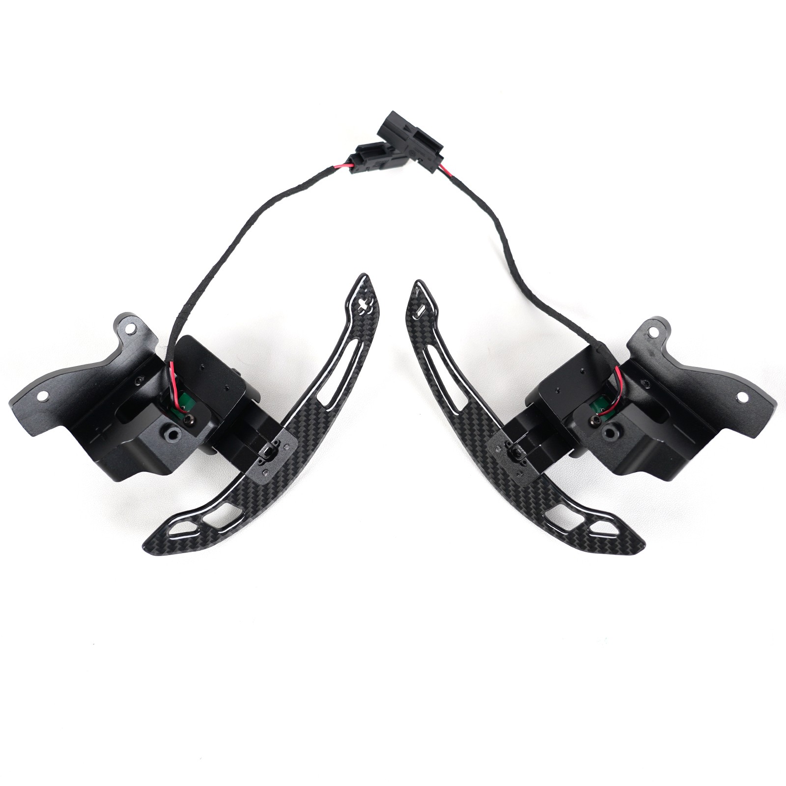 Magnetic Carbon Fiber Paddle Shifter Steering Wheel for Ford F150 RAPTOR 15-25
