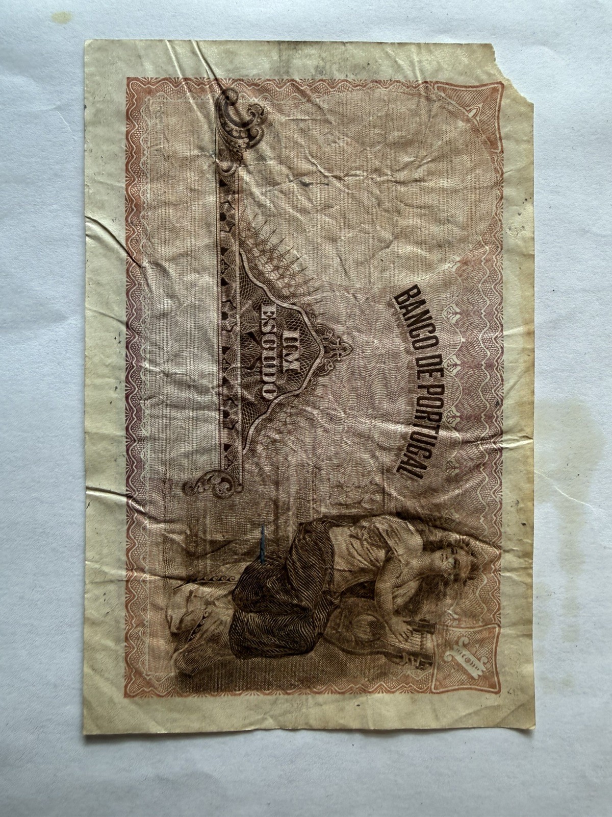 PORTUGAL   1 ESCUDO   1920   Rare