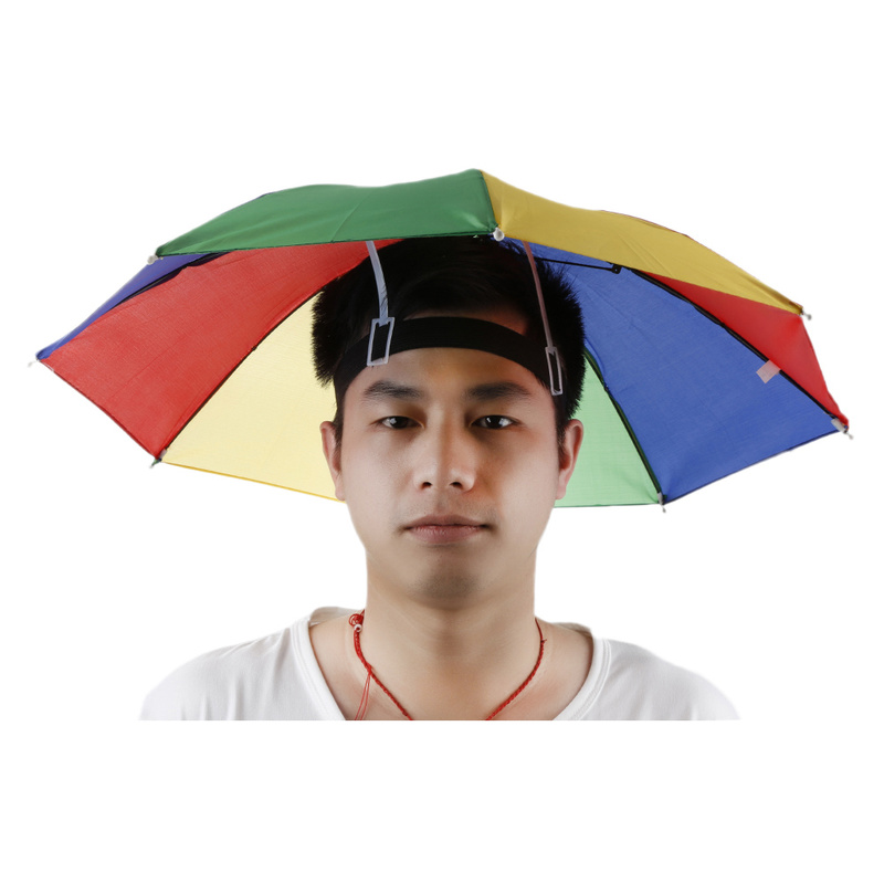 Umbrella cap for outdoors: two colors