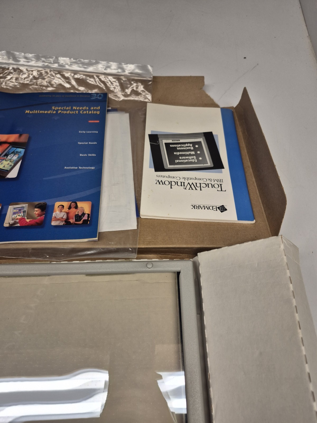 Vintage Edmark TouchWindow for IBM/Compatibles DeskTop Computer Touch Window
