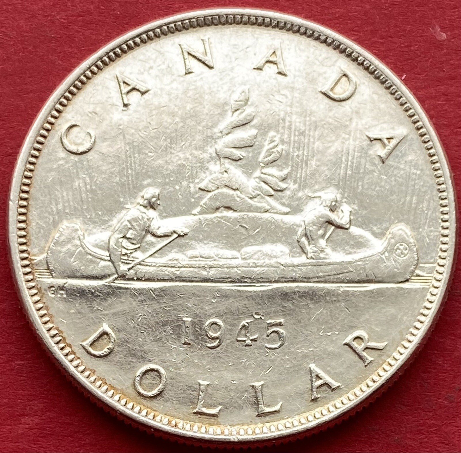 1945 Canada 1 Dollar - AU - Lot#7797