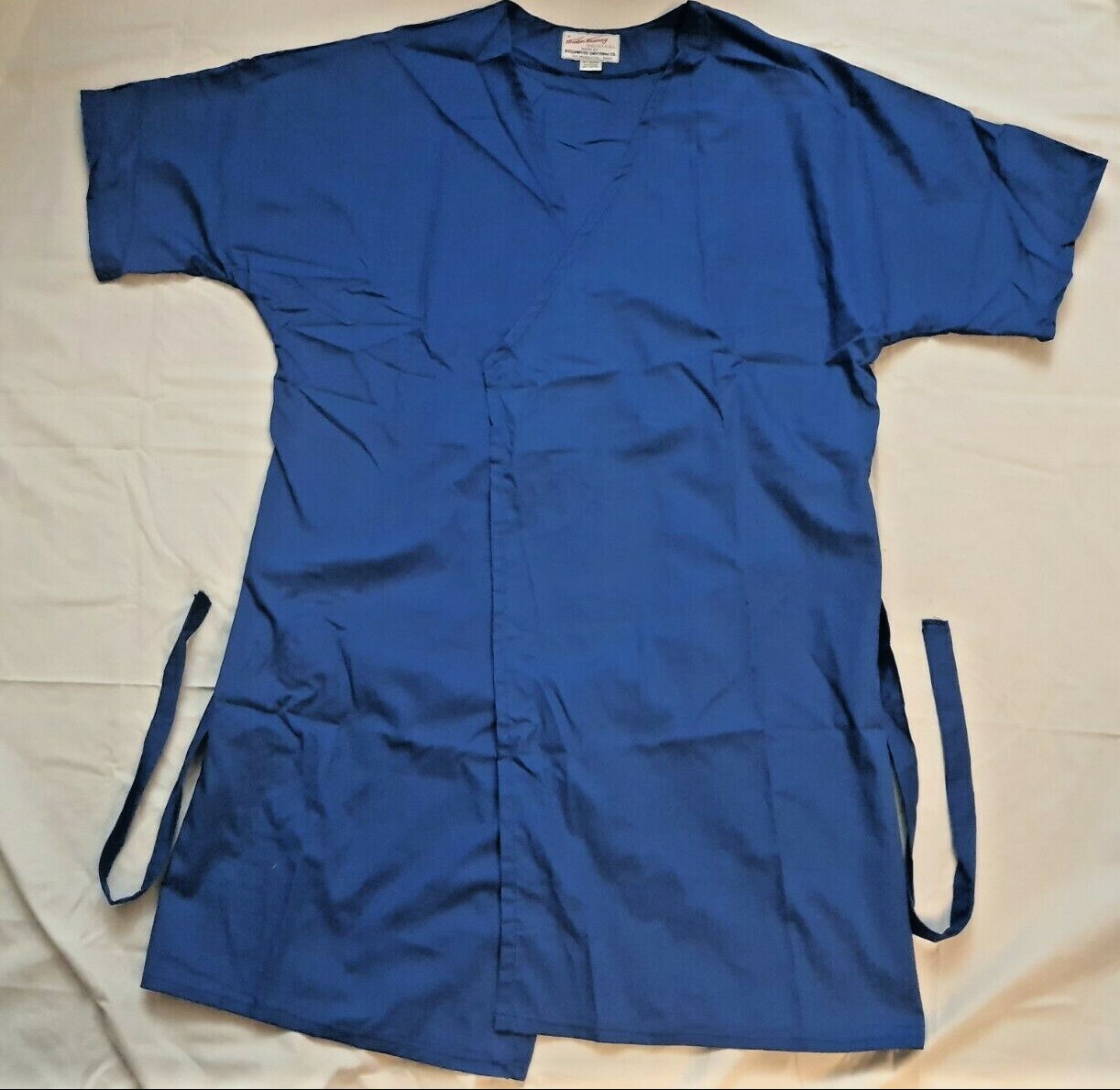 Vintage Martin Murray Hollywood Uniform Barber Hair Cut Salon Gown-Smock- Nos