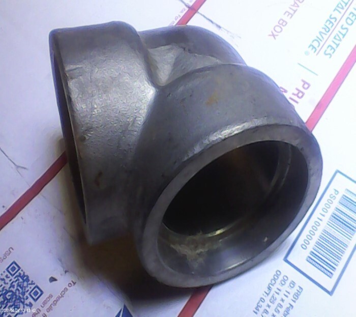 2-1/2" Socket Weld 90° Elbow Stainless Steel 304/304L  A/SA182F 3M 3000#