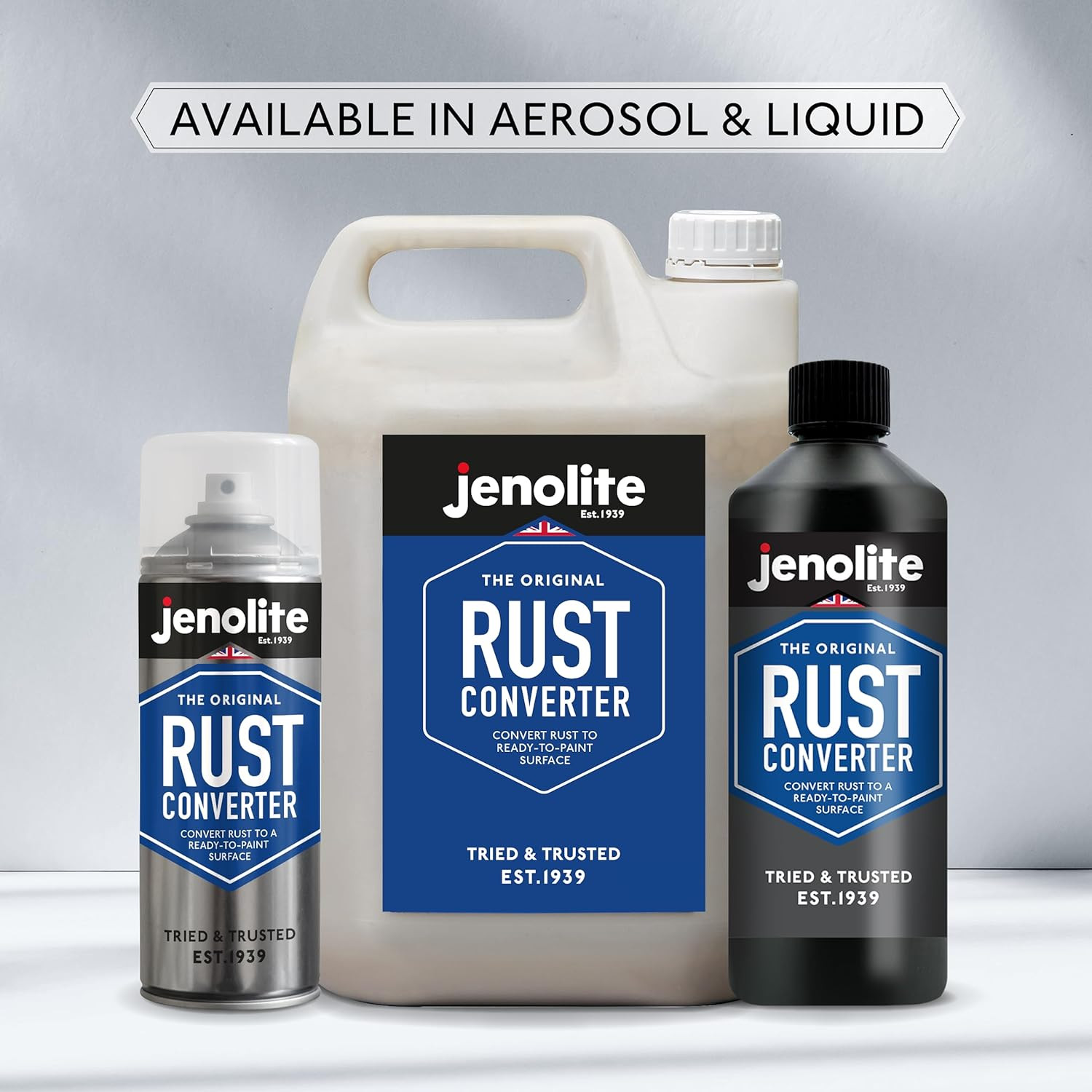 Rust Converter Trigger Spray, Rust Encapsulator for Metal 1X16.9Oz