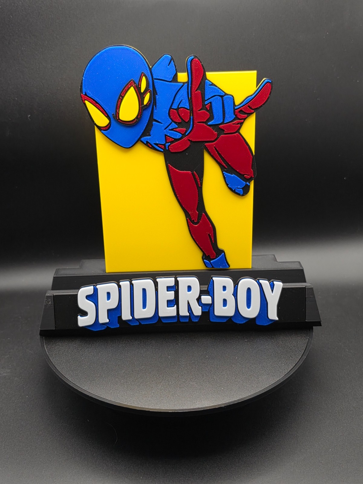 Spidey-Boy Comic Book Display Stand for Graded CGC, CBCS, and Non-Graded Comics