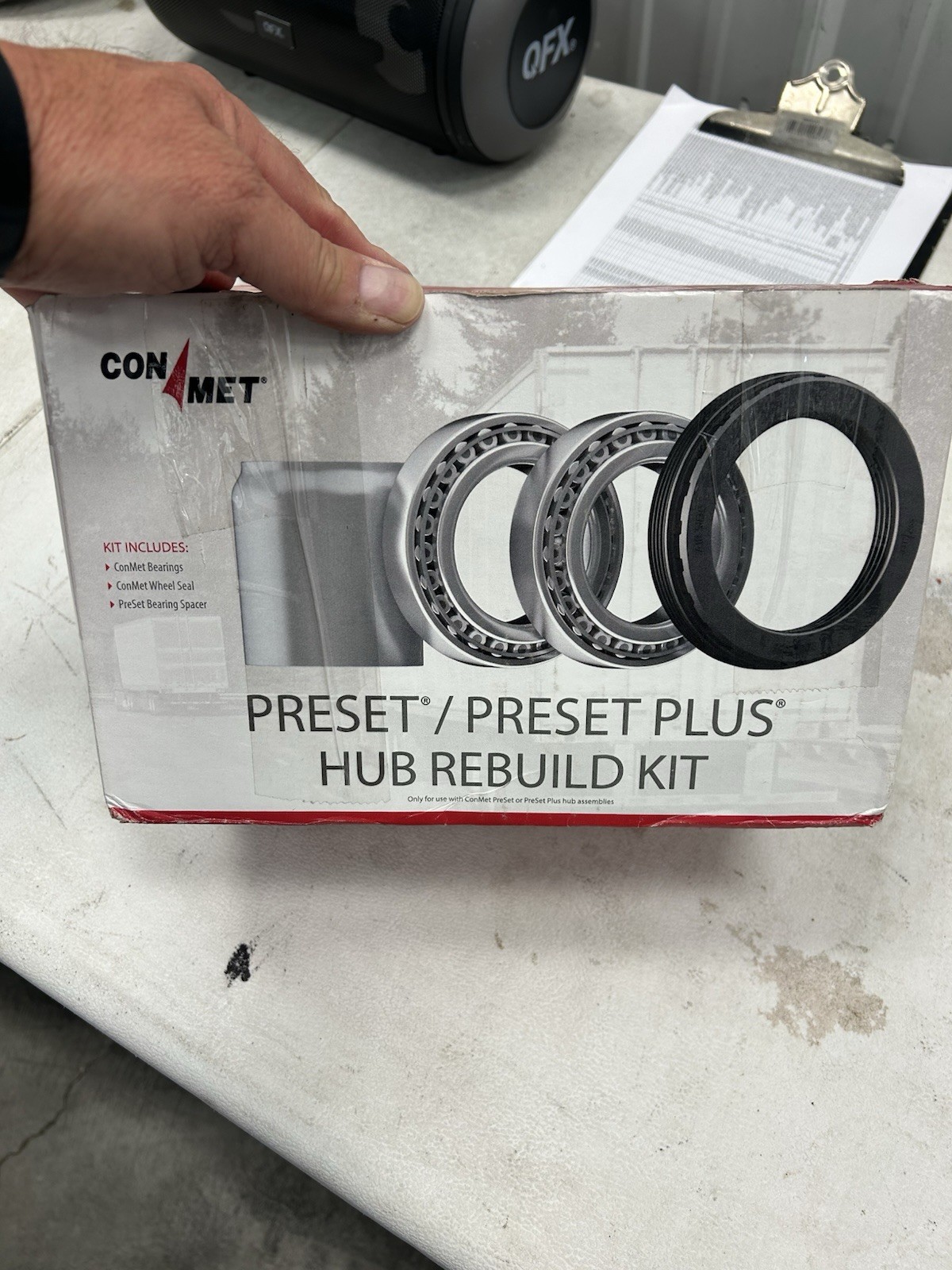 OEM ConMet 10081727 Drive Axle Hub Rebuild Kit CM10081727 F3