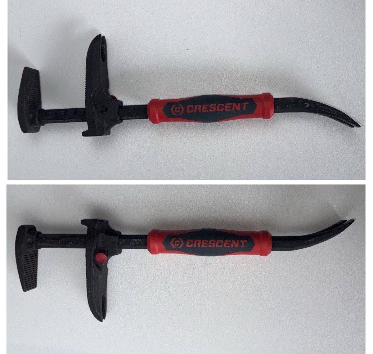 CRESCENT DB16 ADJUSTABLE PRY BAR BOARD STRAIGHTENING / NAIL PULLER