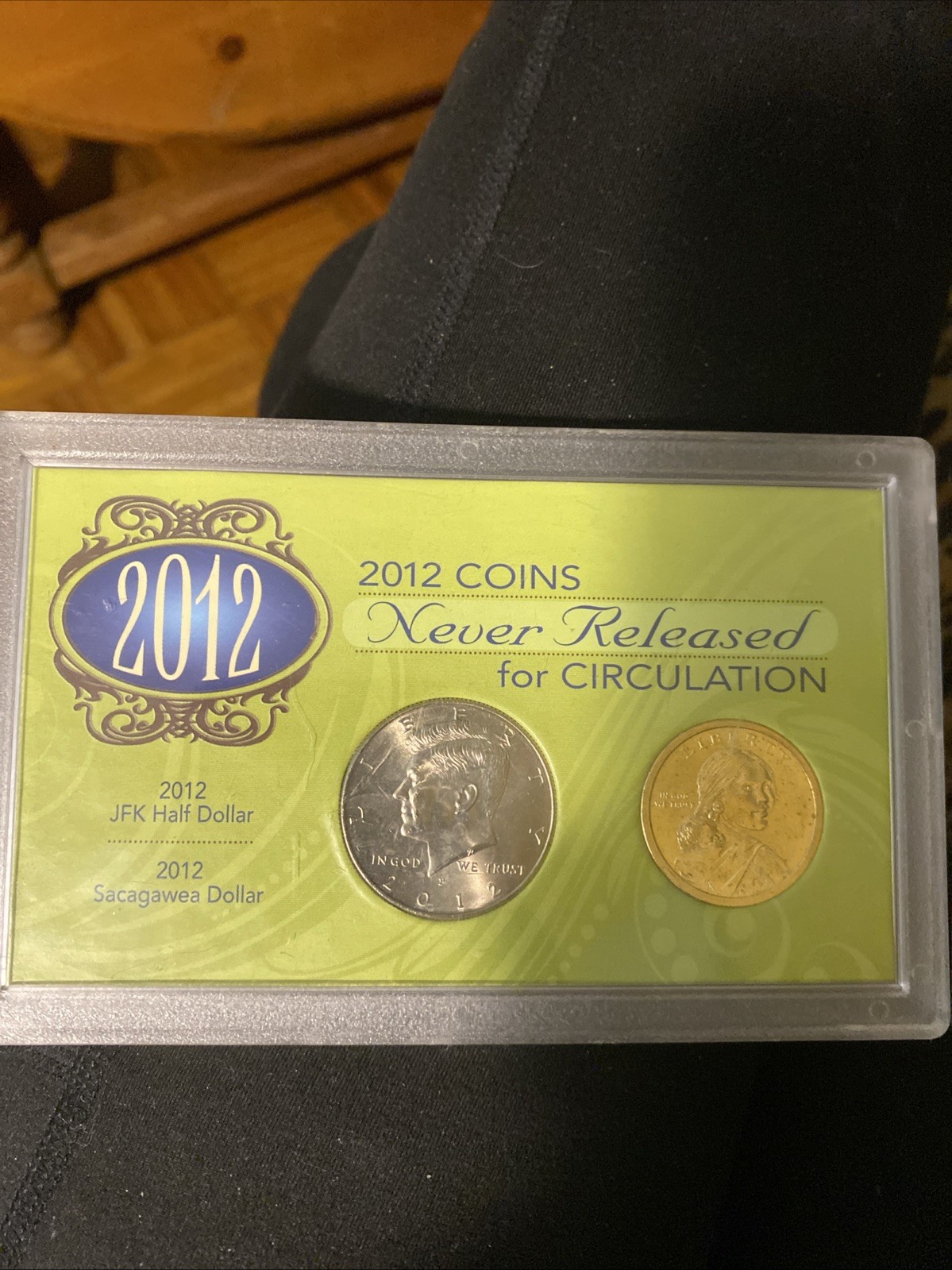 2012 Never Released Kennedy Half Dollar AND Sacagawea Dollar