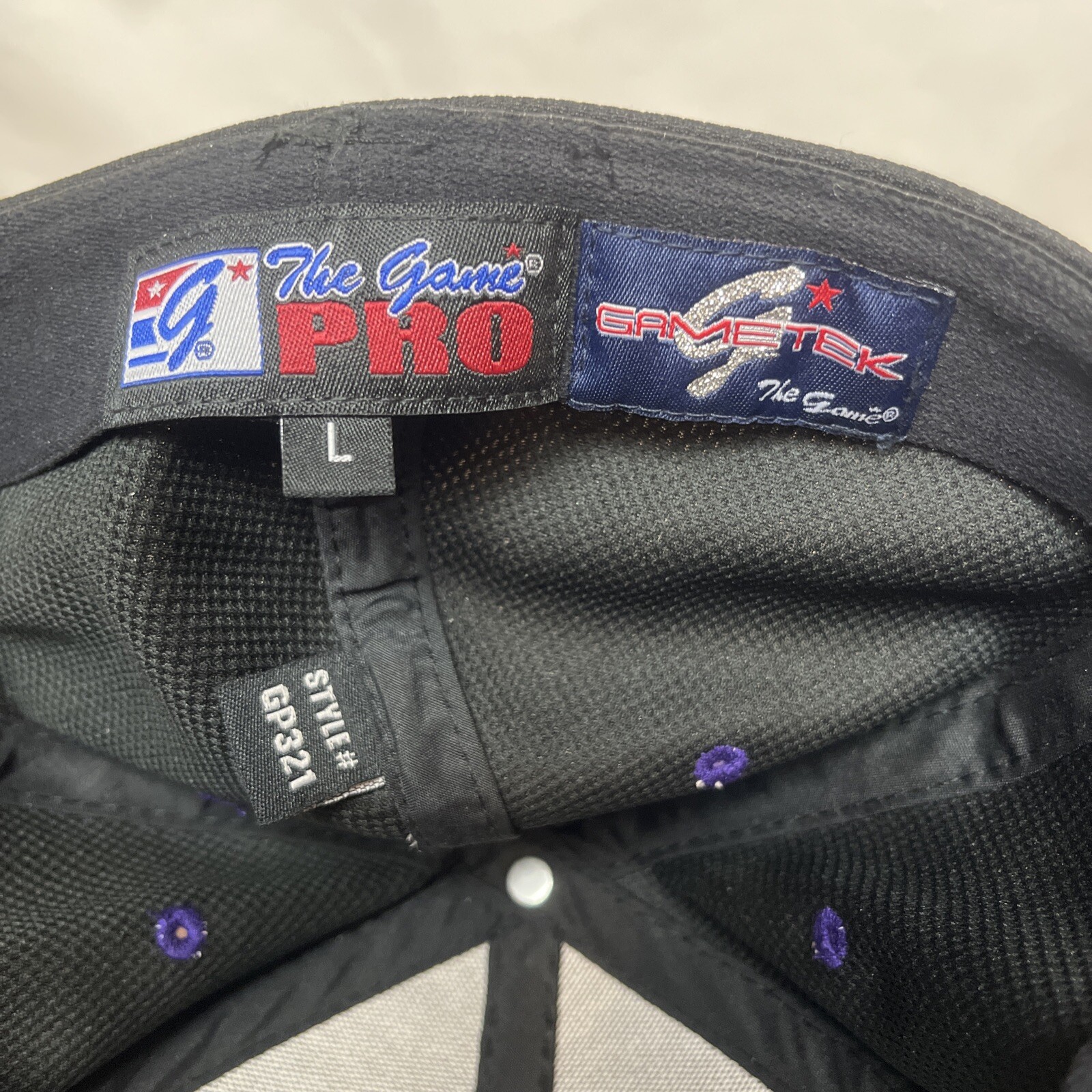 The Game Pro M Polyester Stretch Fit Large Baseball Cap Hat