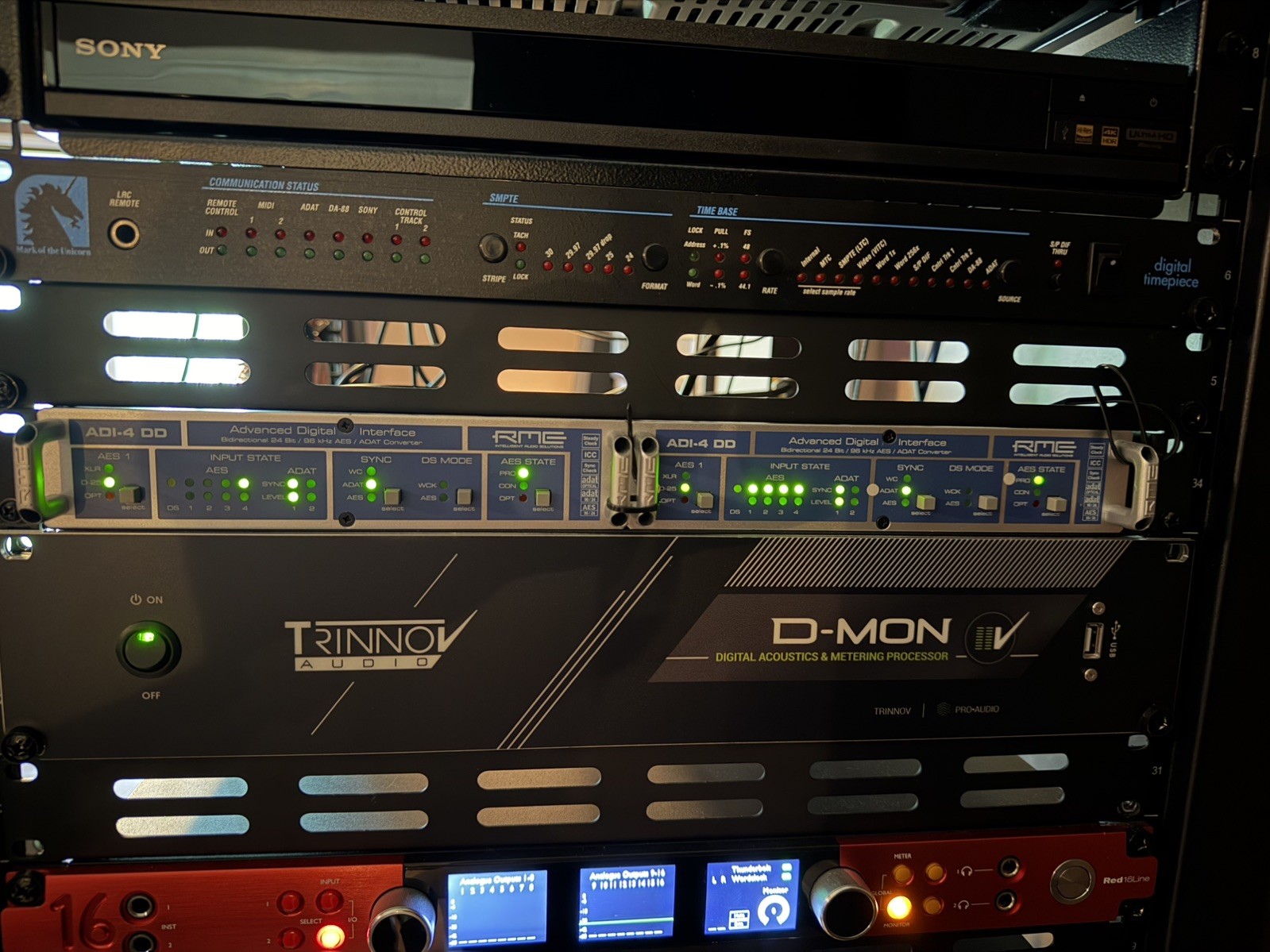 PAIR!!! of Excellent RME ADI-4 DD 8-Ch AES/EBU - ADAT Digital Format Converter