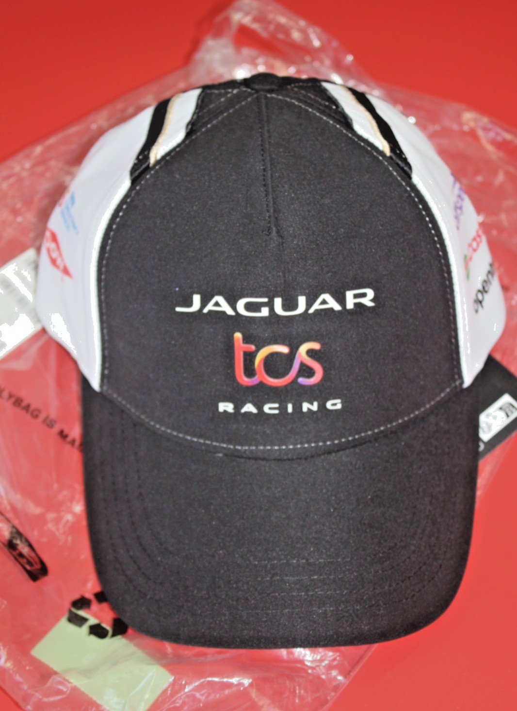 Jaguar Baseball Cap TCS Racing Motorsport Hat Baseball Cap Original Packaging Black