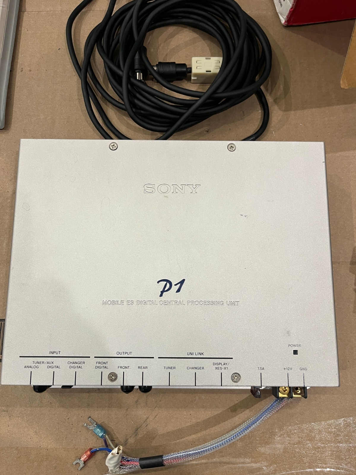 Sony XES P1 XES-P1 Mobile ES Car Stereo Digital Central Processing Unit
