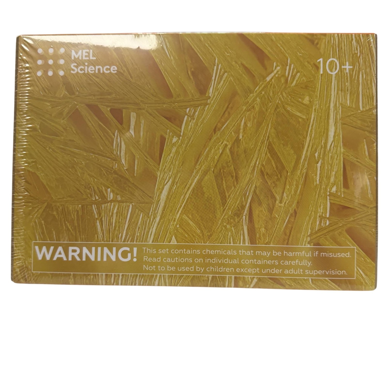 MEL Science Elements Chemistry Kit Iodine Sulfur Melt Carbon 10+ New Sealed