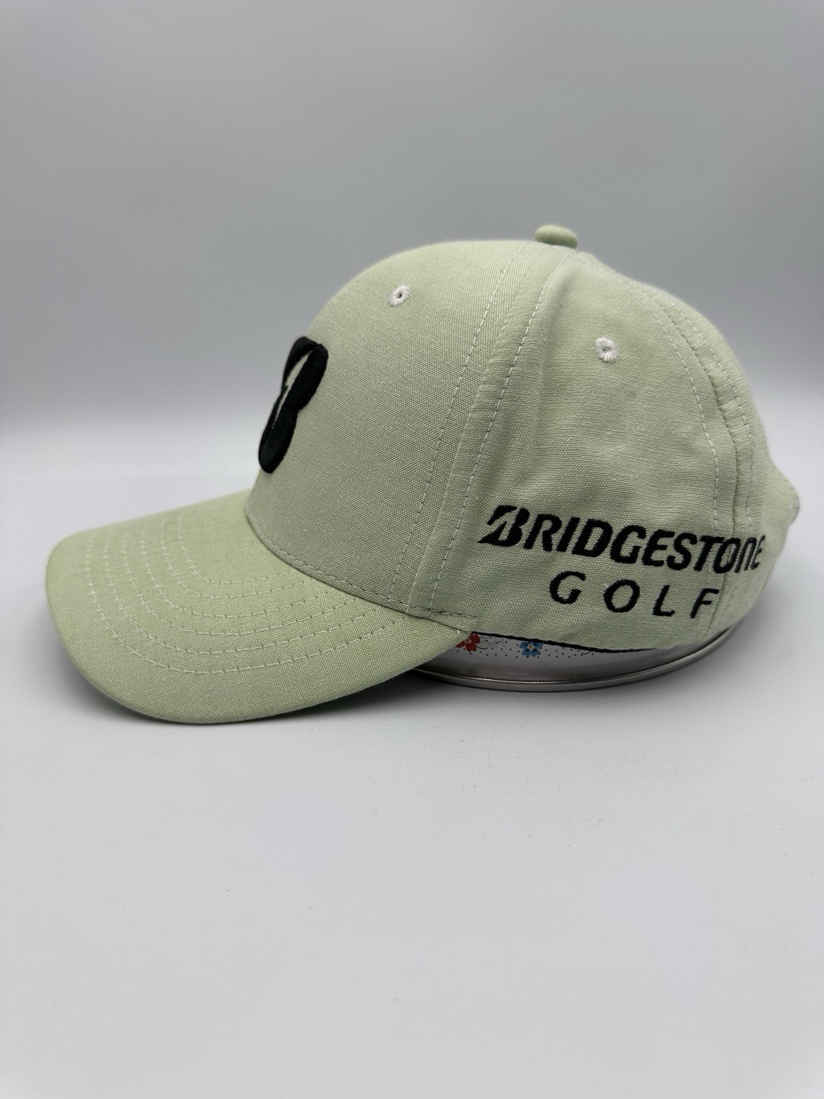 Bridgestone Golf B330 Strapback Adjustable Hat Cap - Light Green
