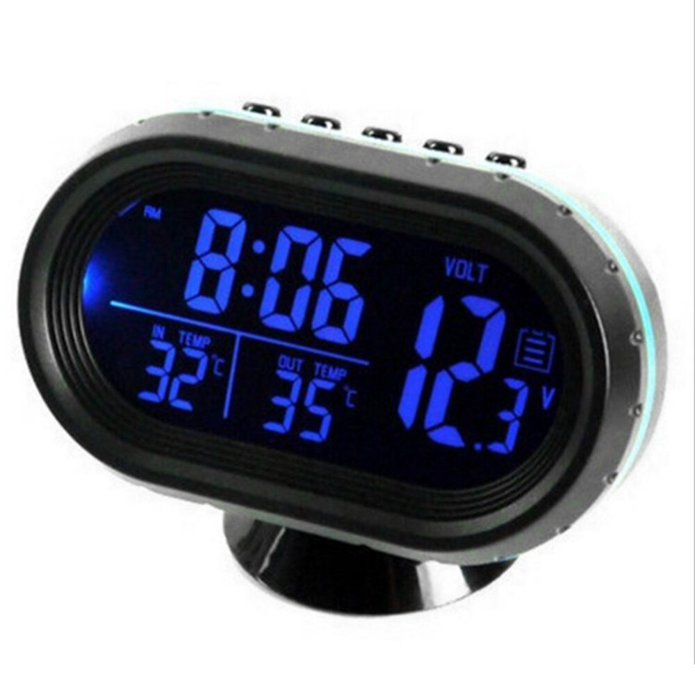 Car  Digital    Automobile   Lighted Auto Dual O4I8