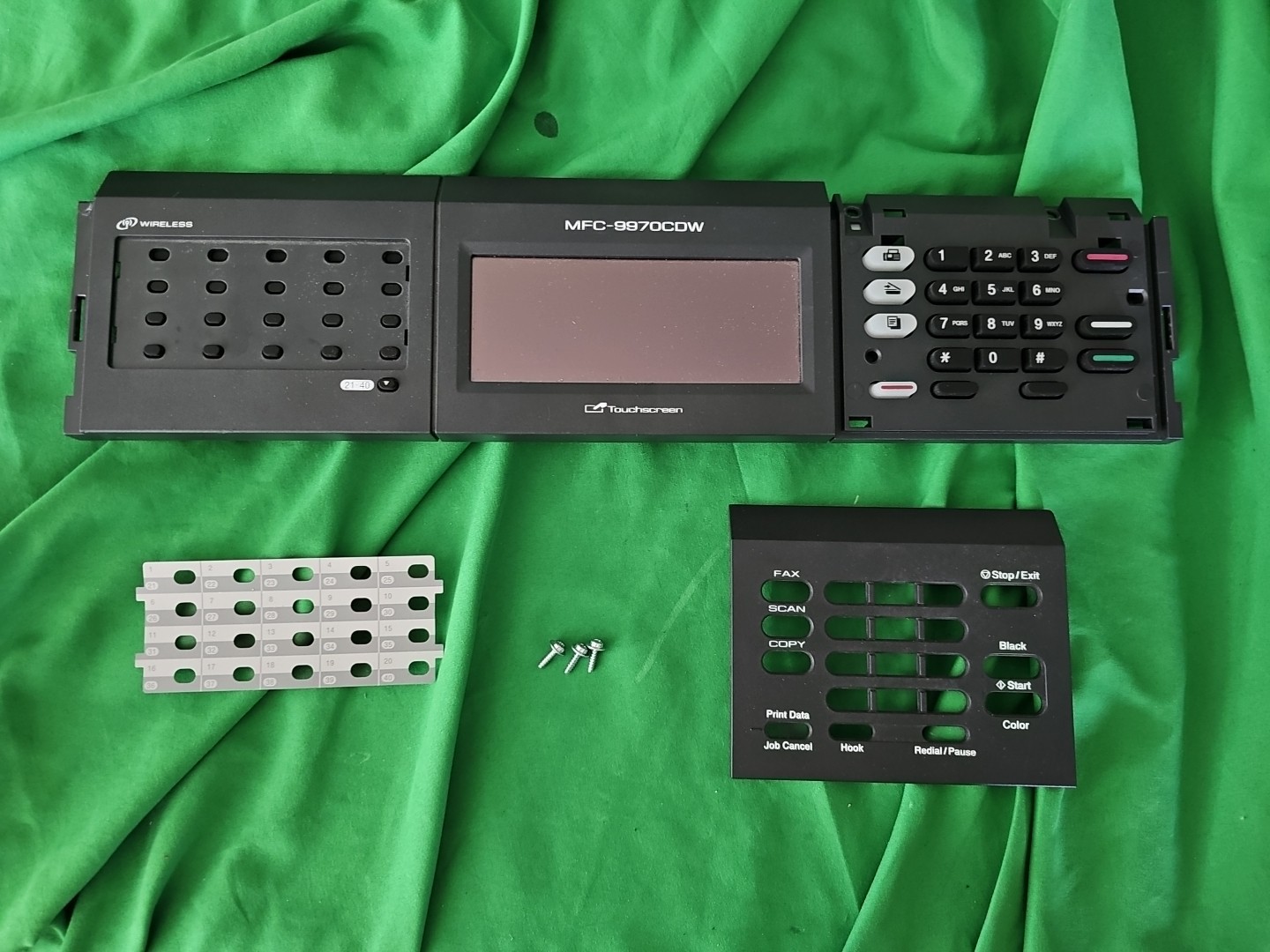 Brother MFC-9970CDW Printer Control Panel / Display / Operation Panel / Buttons
