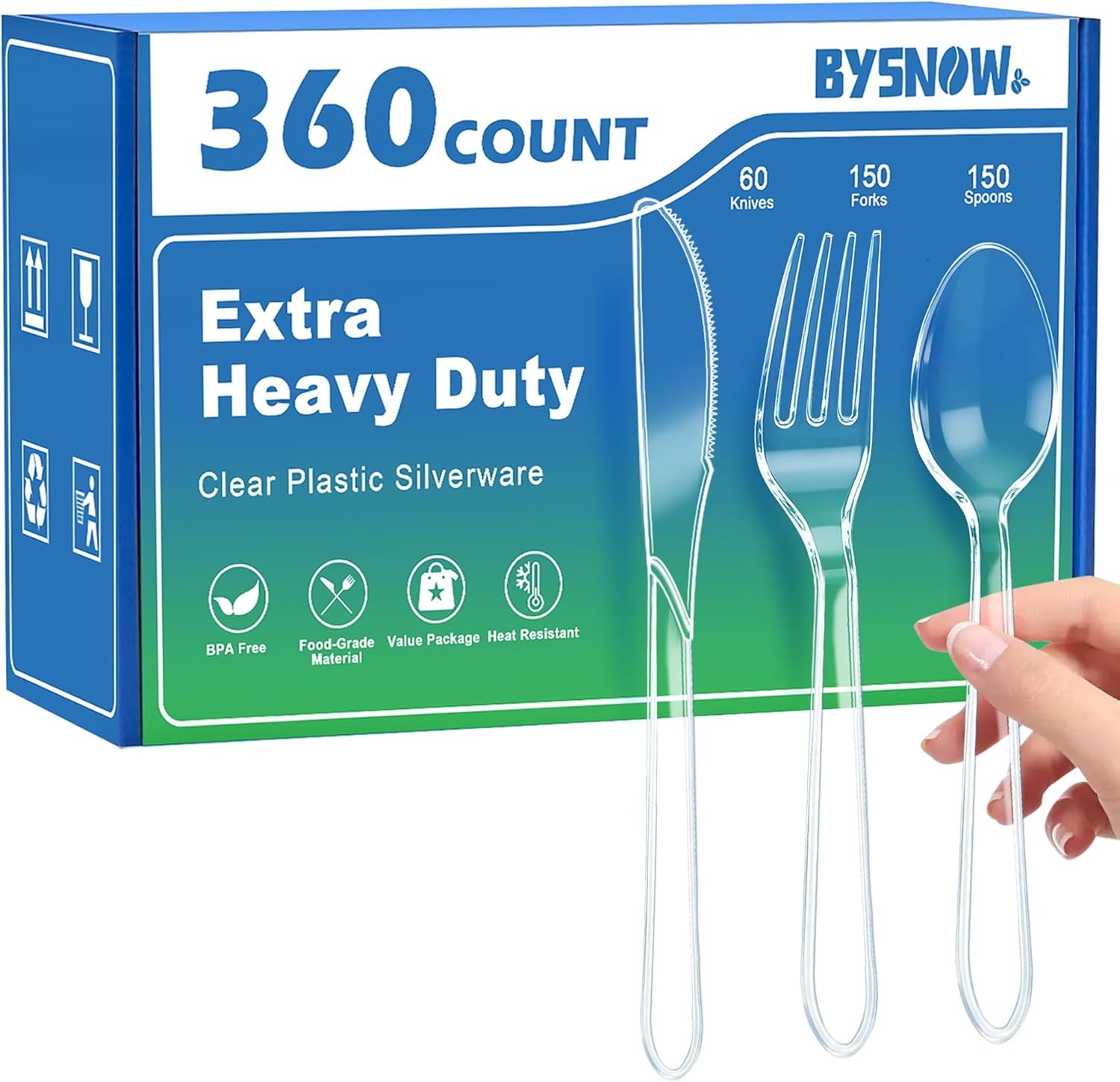 Extra Heavy Duty Plastic Sierware, , Heat Resistant,