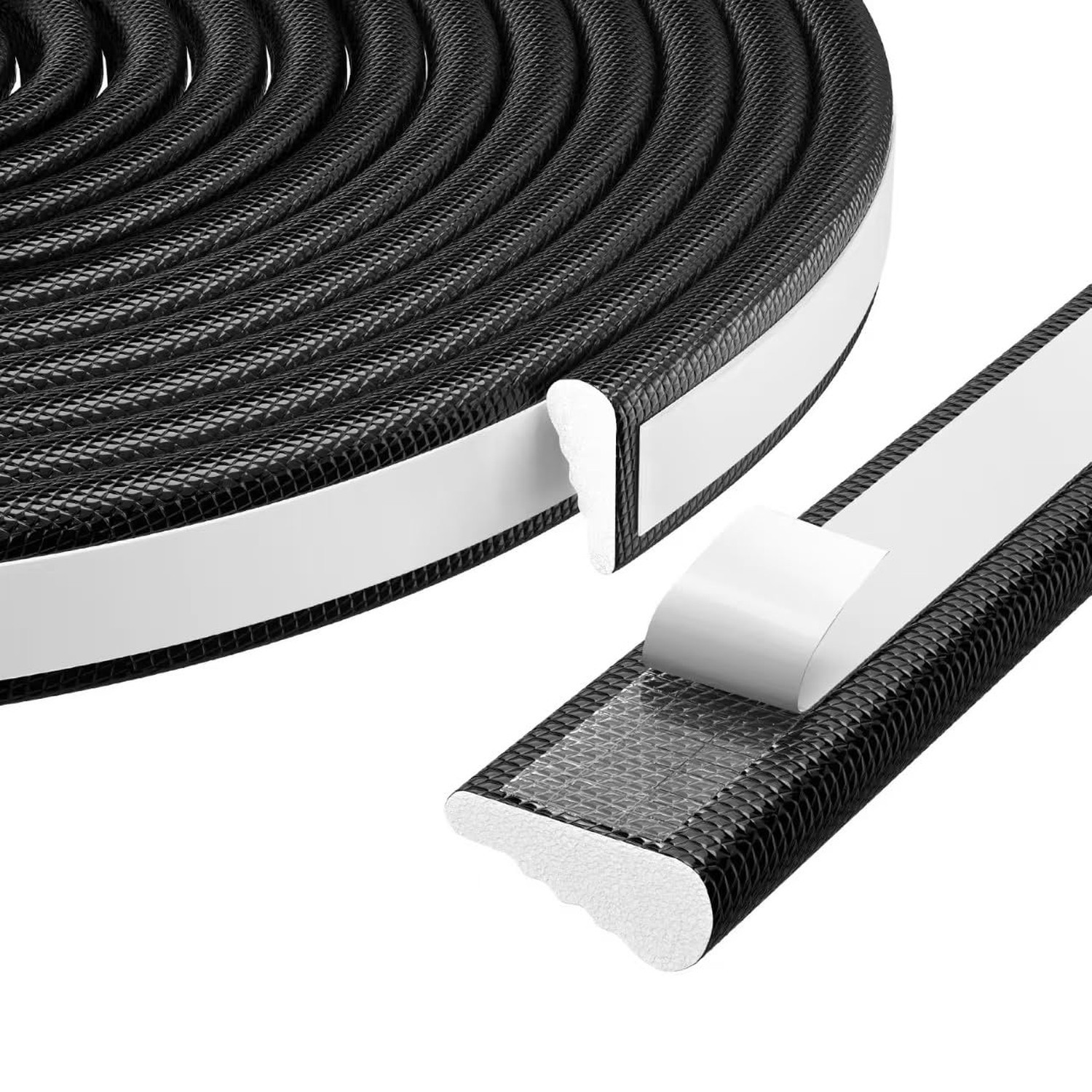 118 Inch Wedge Weather Stripping Door Seal Strip, Soundproofing, Stylish & En...