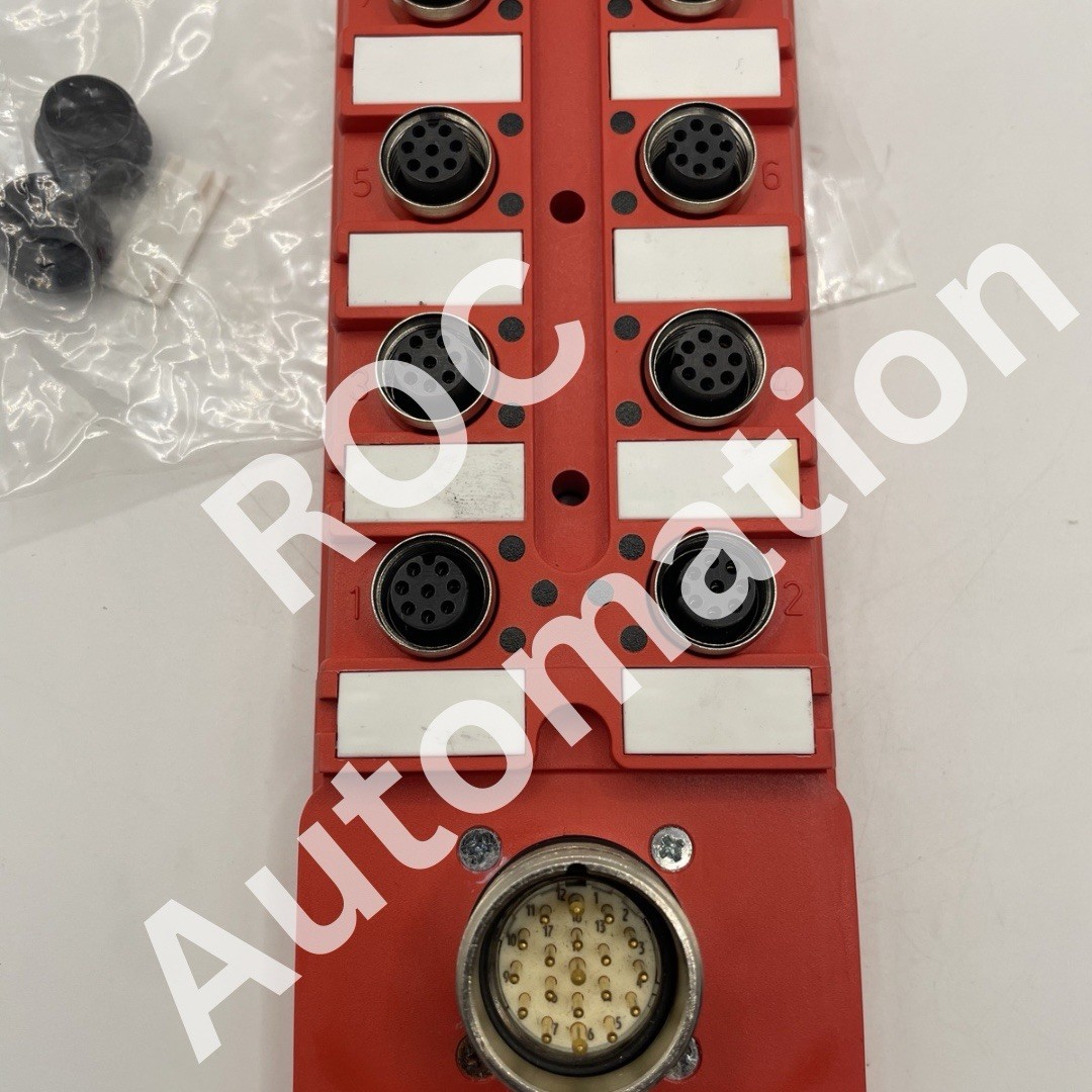Open Pre-owned Allen Bradley 898D-P88RT-M19 /B Safety Wired Distribution Box