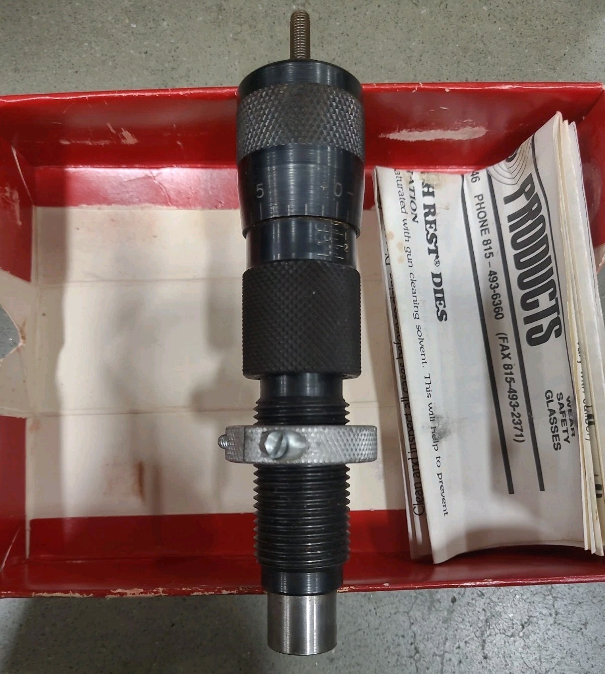 Forster (Smooth As Silk) Bullet Seater Die With Micrometer 243 Winchester U00034