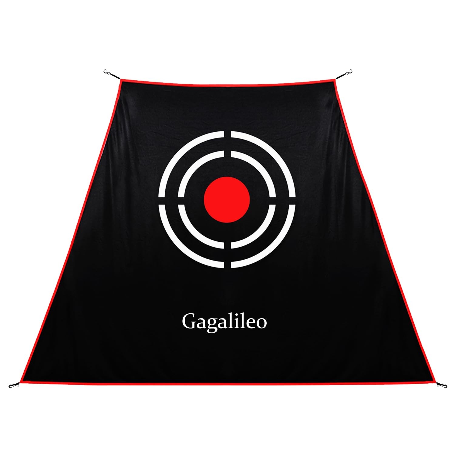 Gagalileo Golf Target Cloth: 7.8x5x3.6FT Protective Net 7.8X5X3.6FT, Black