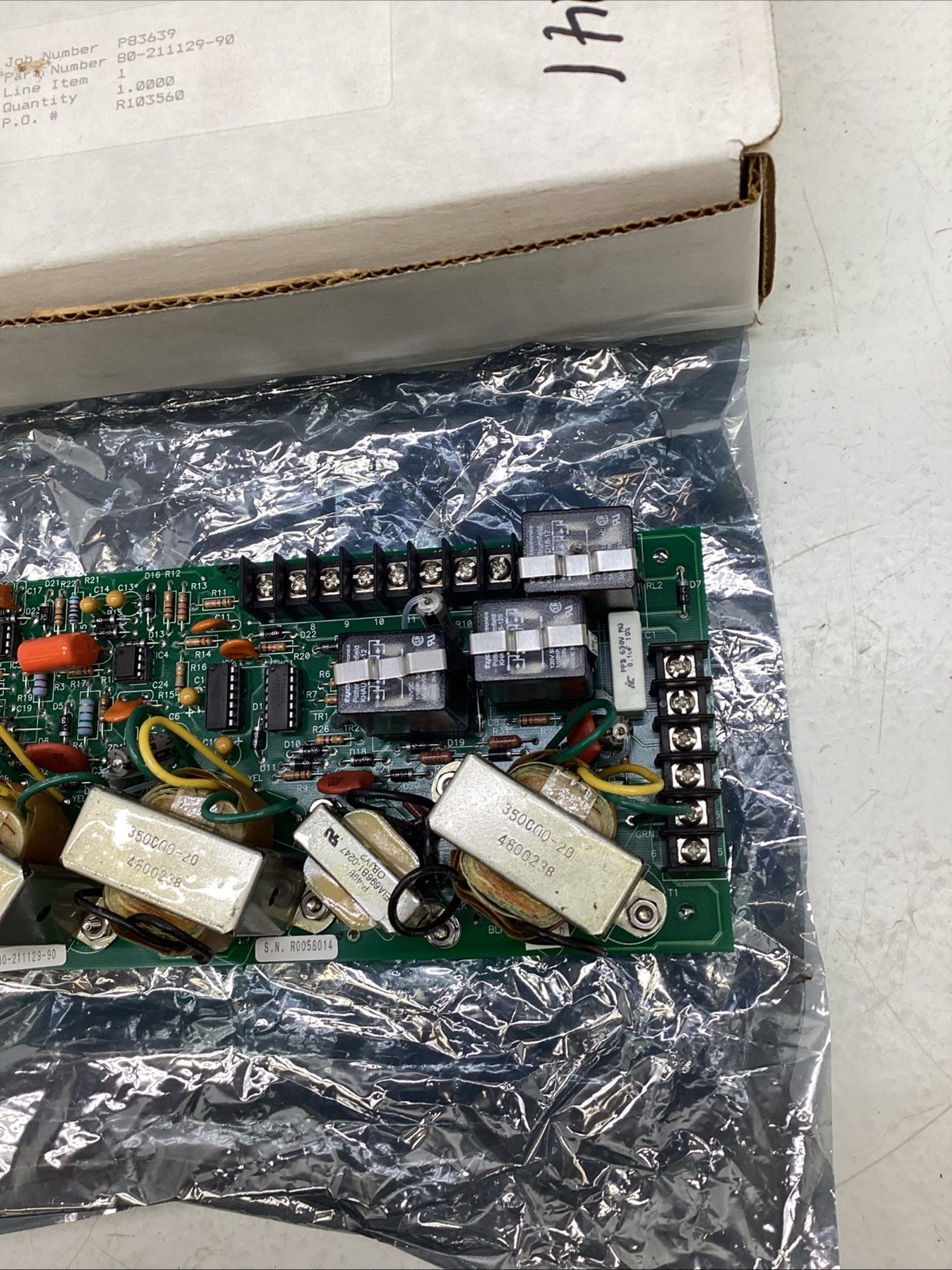 Solidstate Controls Inc 80-211129-90 Printed Circuit Board NIB