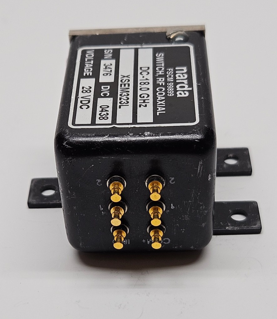Narda - XSEM323L transfer switch, DC to 18GHz, 50 ohms