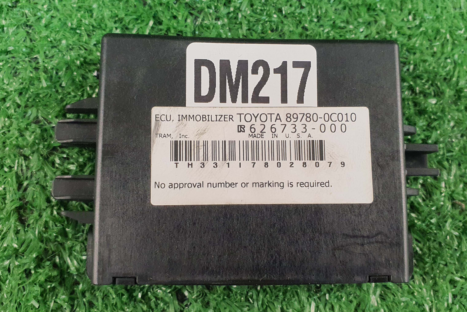 Toyota Tundra 2007-2009 ECU Immobilizer module 89780-0c010 Oem used: Fits Tundra