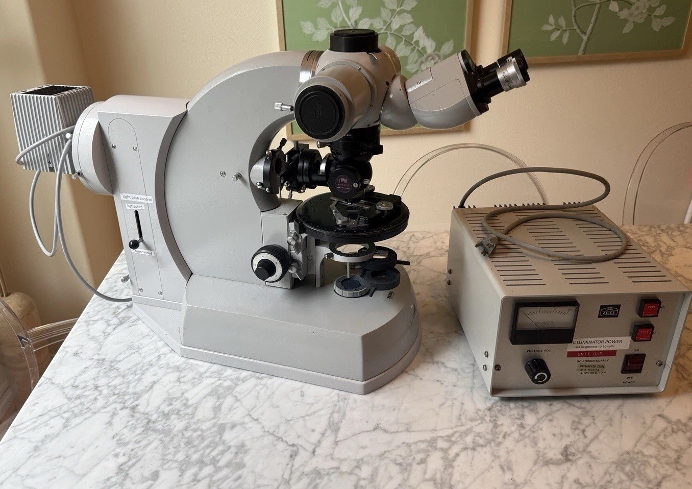 Zeiss Universal III Reflected Light Polarizing Photometry Microscope