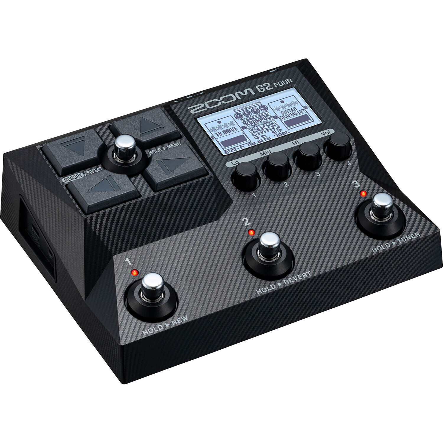 Zoom G2 Four Guitar Multi-Effects Processor Audio Interface Pedal Free Shipping!