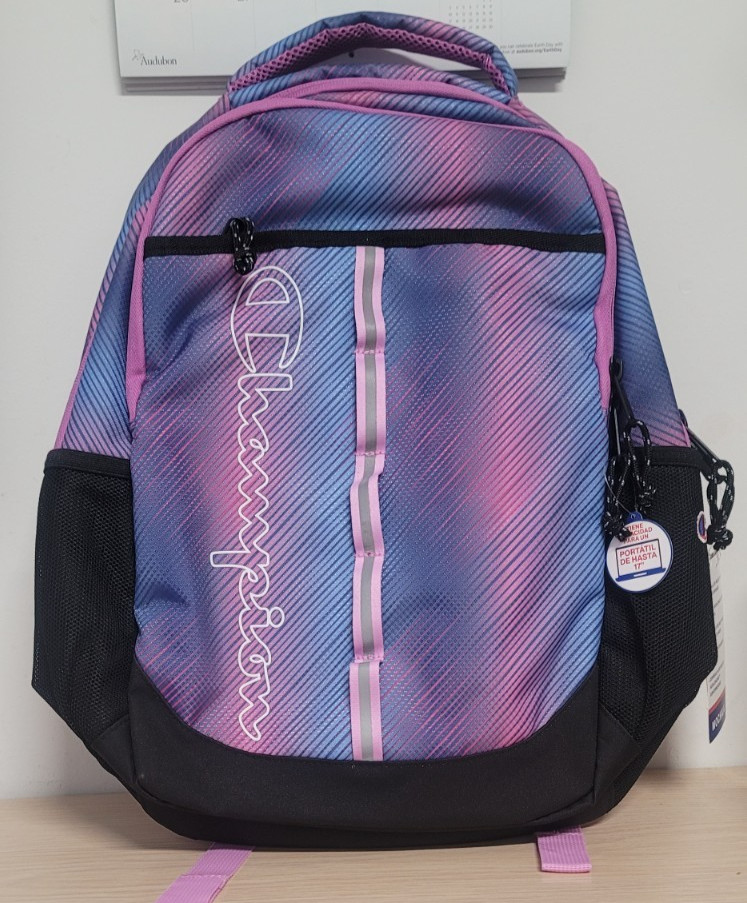 Champion Center Backpack - Blue/Pink