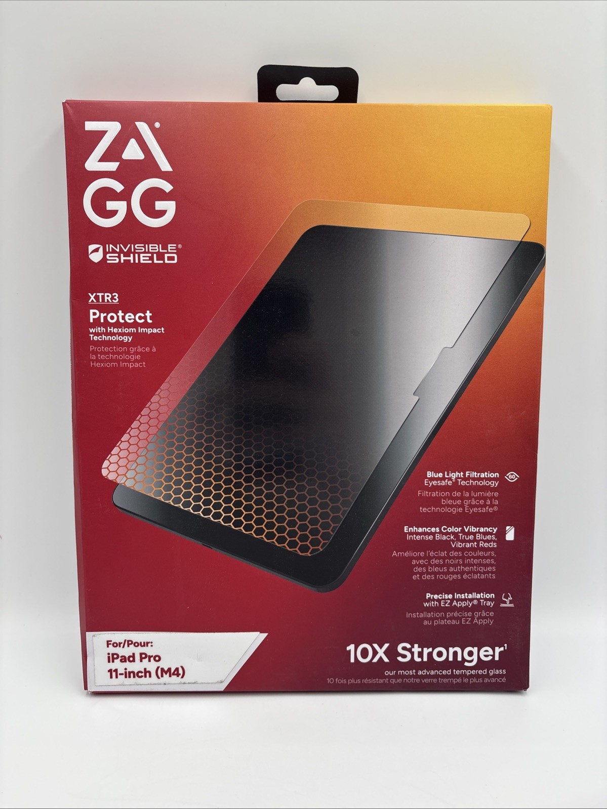 ZAGG Glass XTR3 iPad Pro 11" (M4) Screen Protector NEW