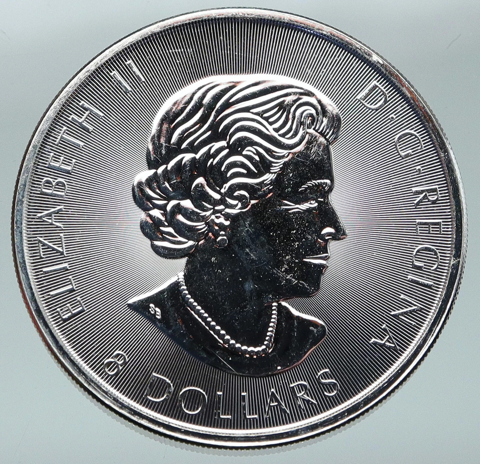 2016 Canada Snowy White Gyr Falcon 1 .5 oz .999 Fine Silver BU Coin Canada Mint