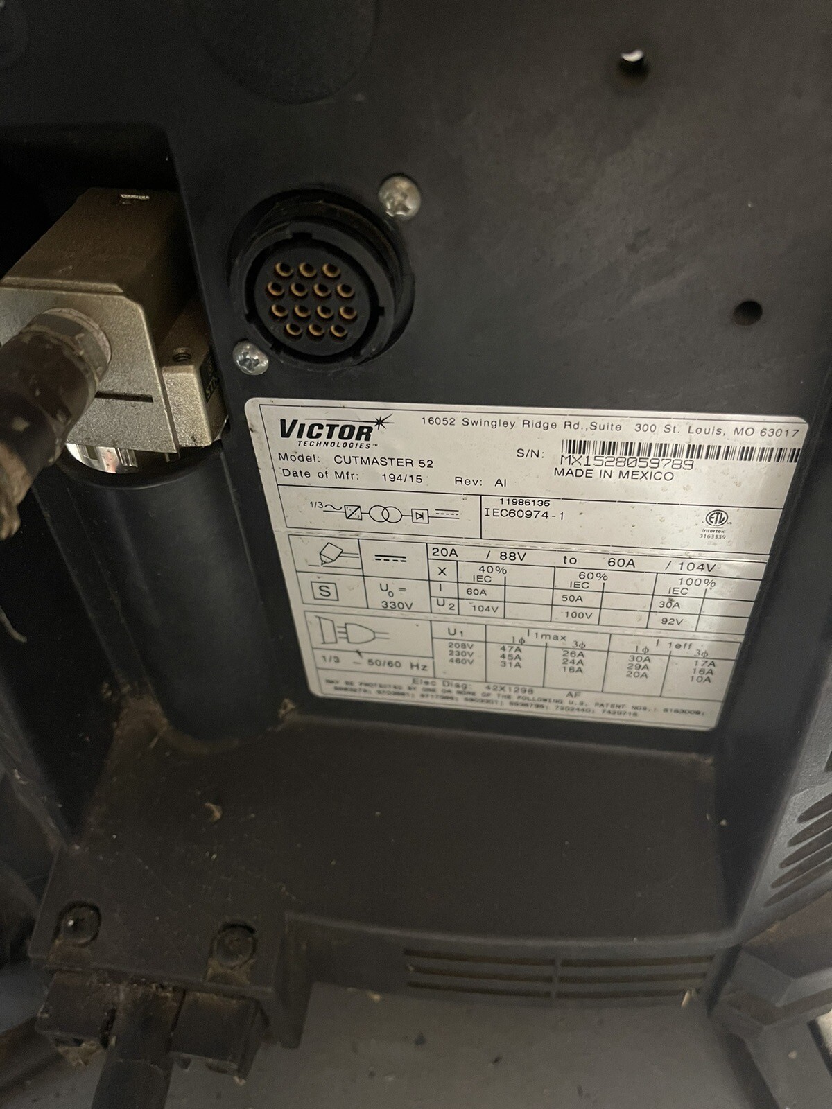 Thermal Dynamics Machine Torch And Parts