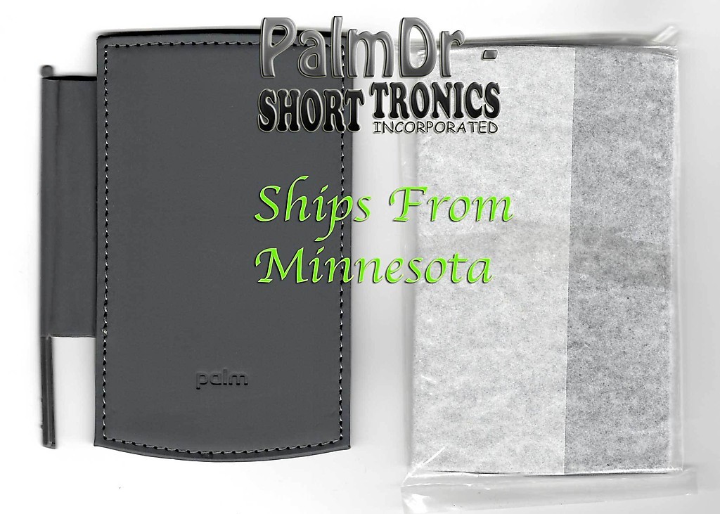 Palm Tungsten E2 and Tungsten E GRAY FLIP COVER CASE NEW