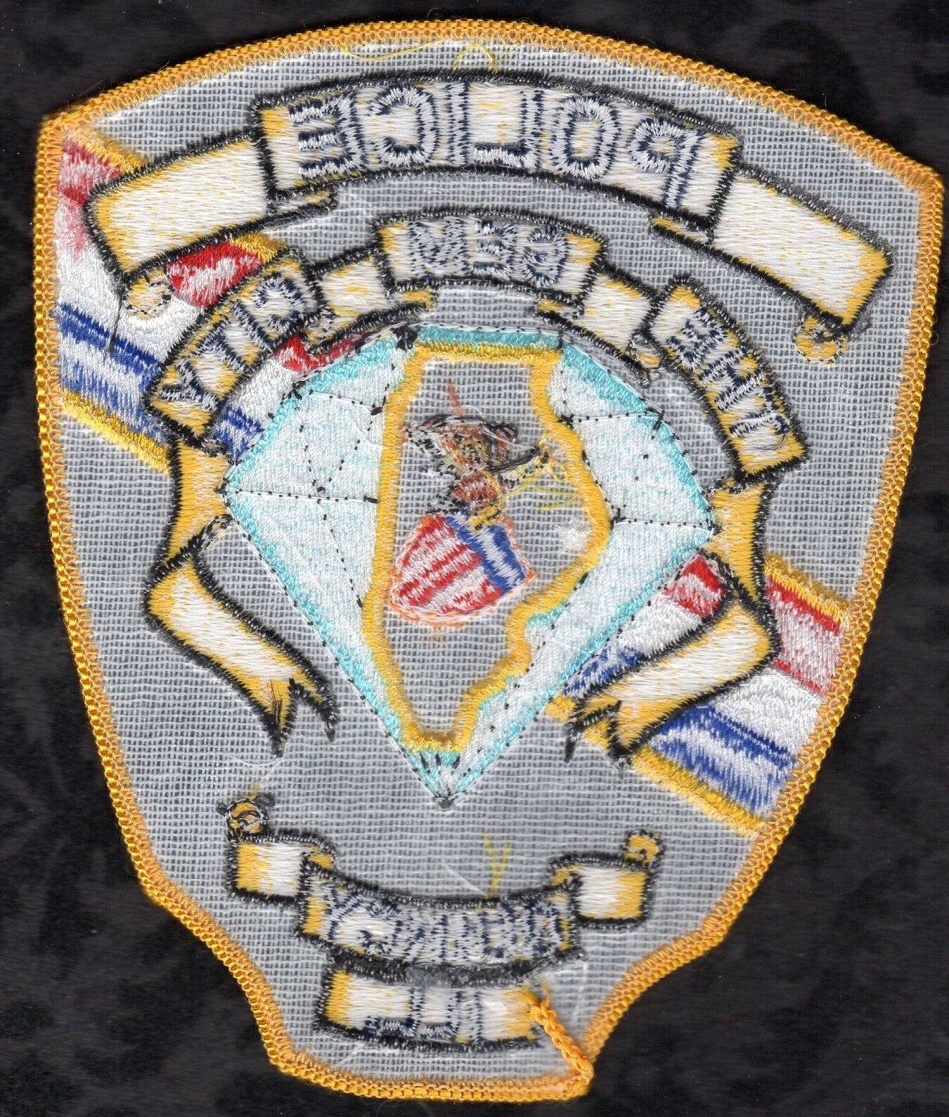 Quincy Illinois Police Shoulder Patch The Gem City