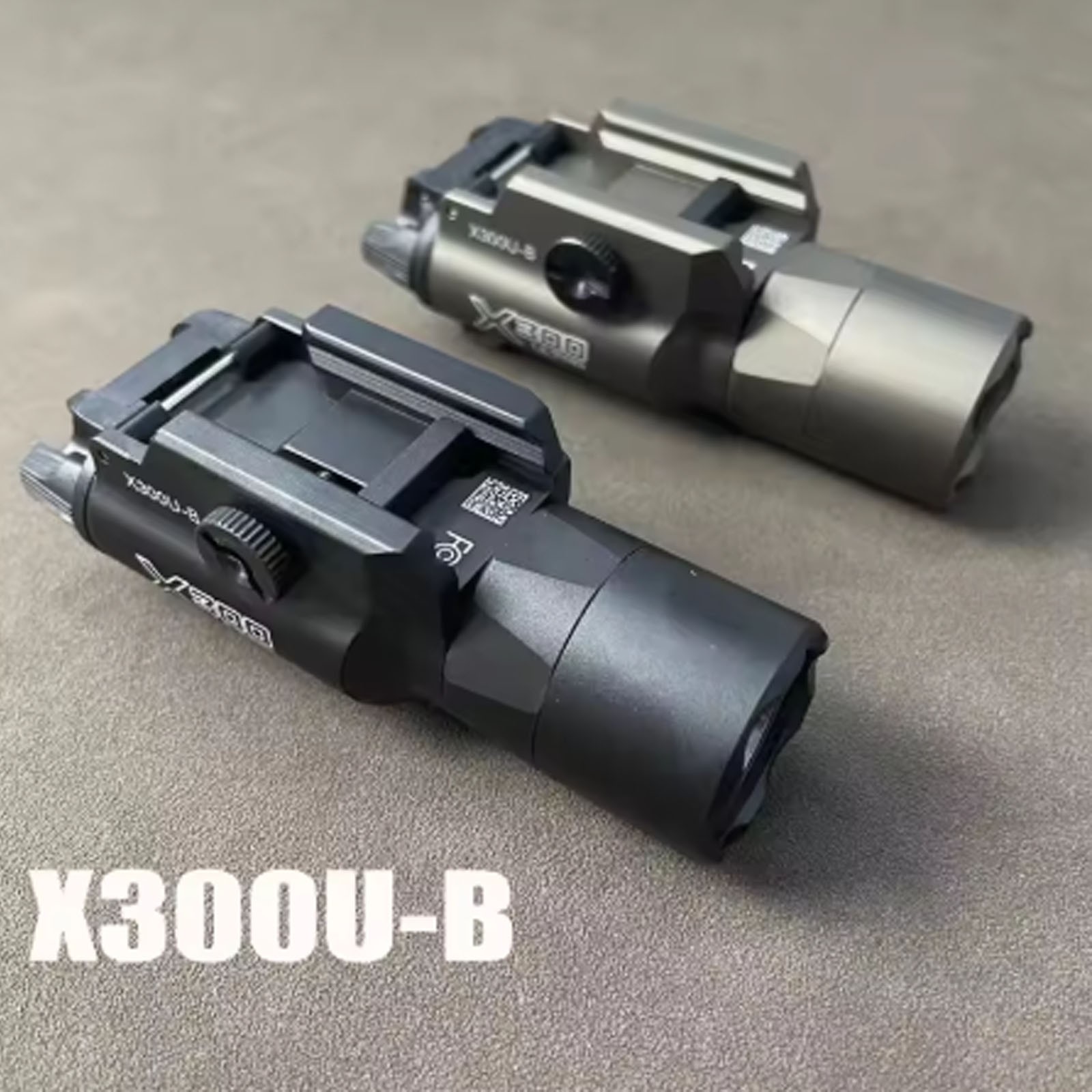 Tactical X300U-B Weapon Light For Pistol Handgun Outdoor Fit 20mm Picatinny Rail