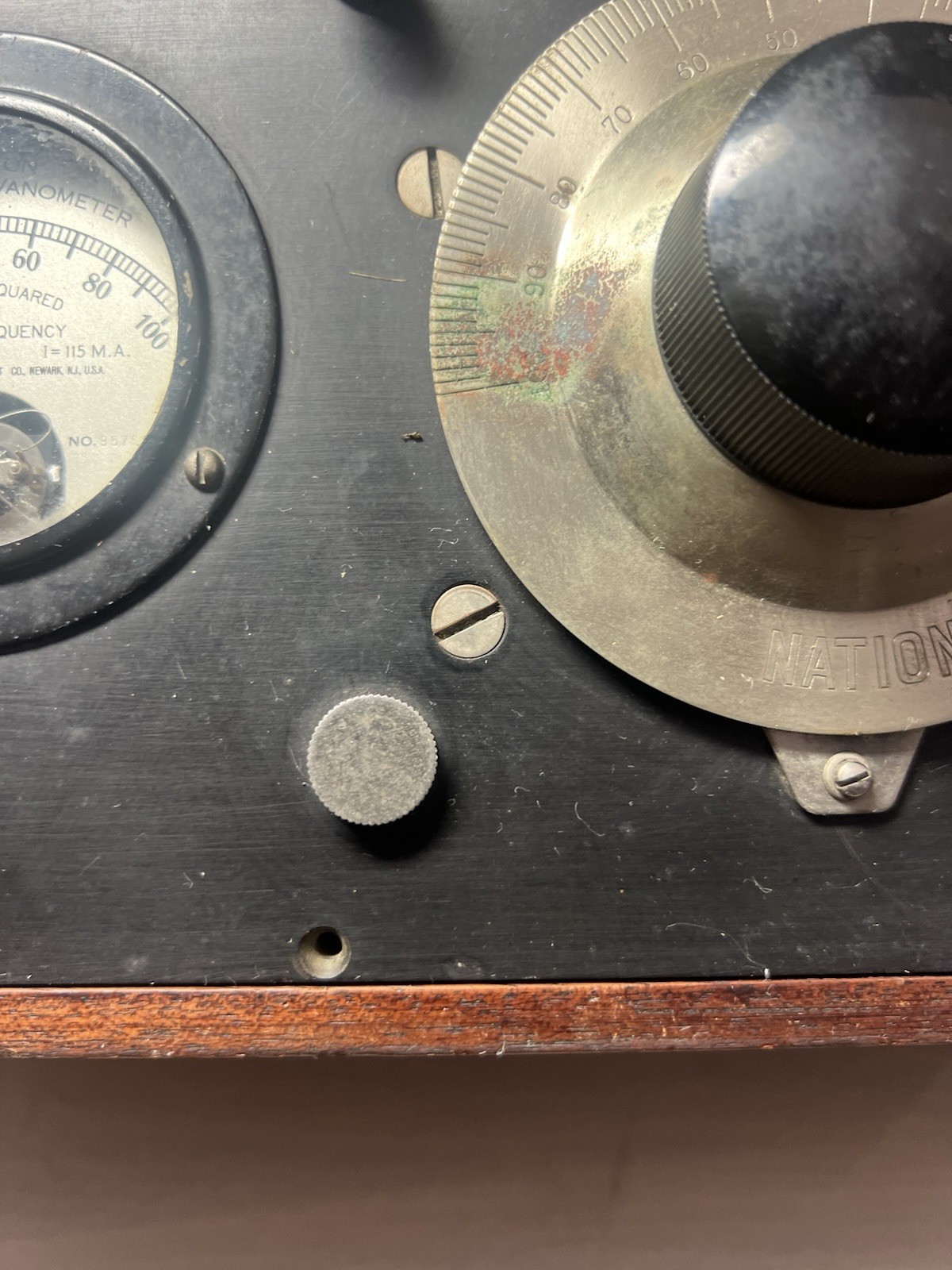 Rare Weston Electrical current Instrument Galvanometer Vintage box case 425