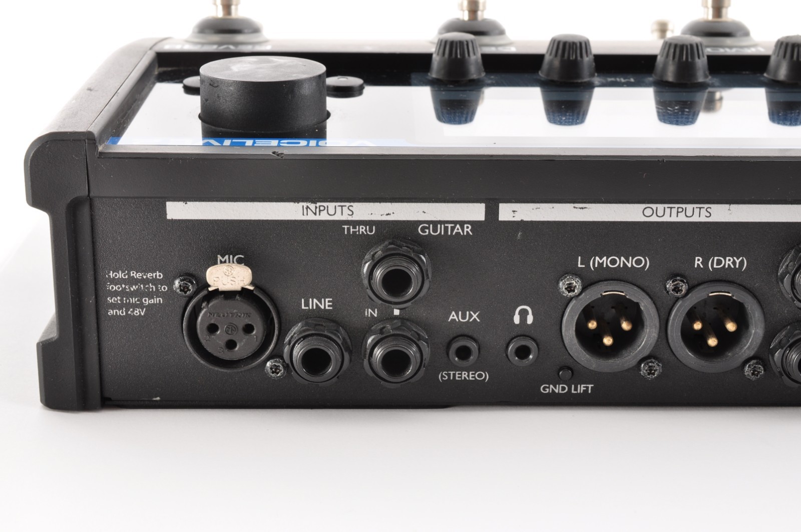 TC HELICON VoiceLive 2 Vocal Effect Processor 9348289 With AC Adapter Working