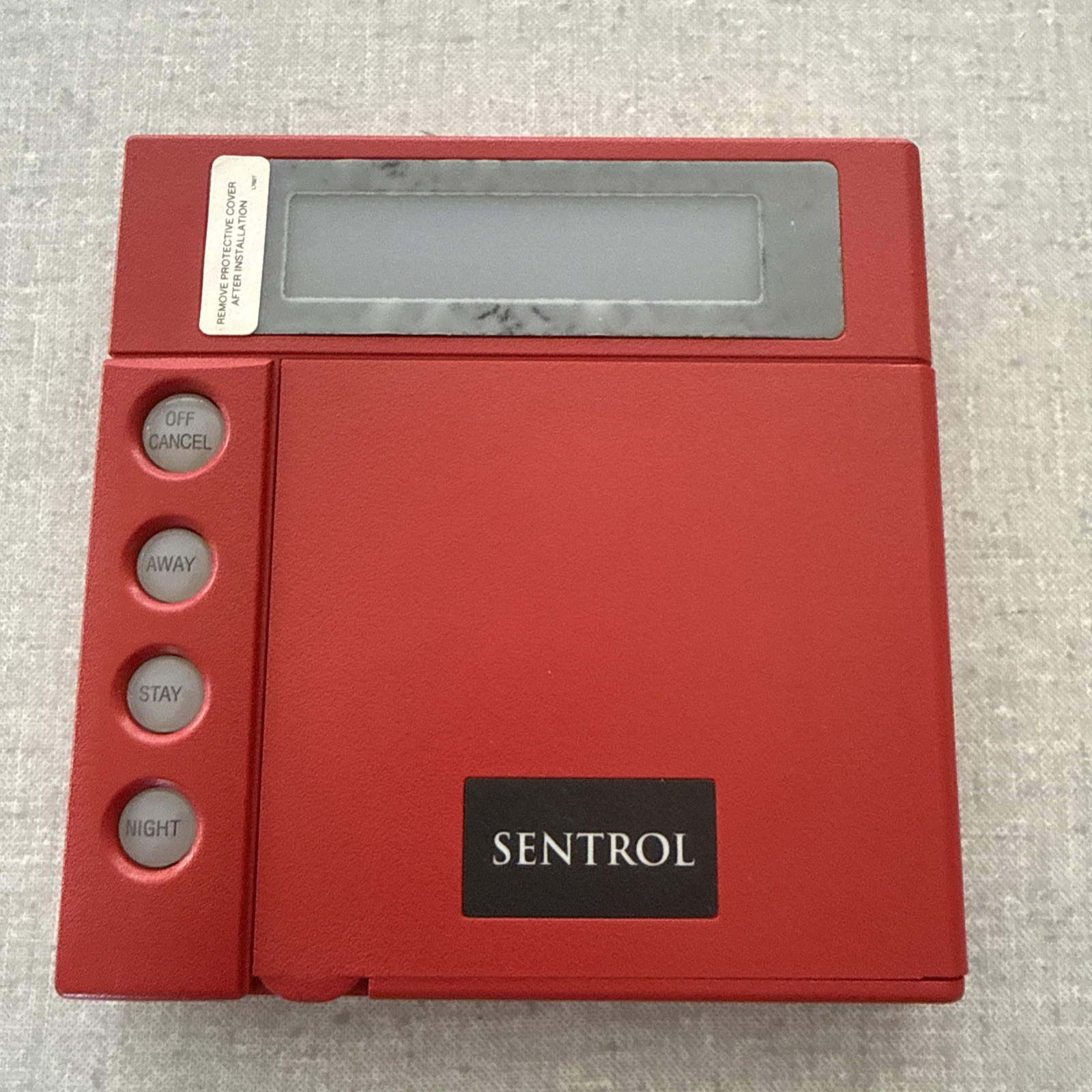Sentrol ZXLCD-RED   Fire Keypad for ZX400 Control